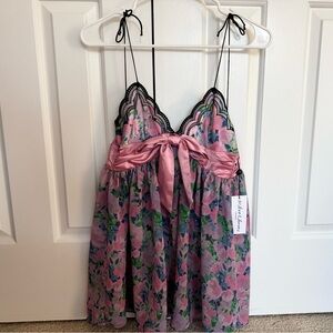 NWT For love & lemons baby doll dress